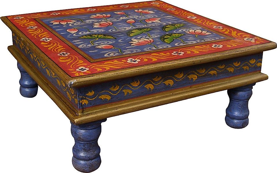 Guru-Shop Couchtisch Bemalter kleiner Tisch, Minitisch, günstig online kaufen