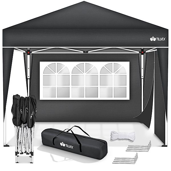 tillvex Partyzelt tillvex® Pavillon 3x3m Wasserdicht günstig online kaufen