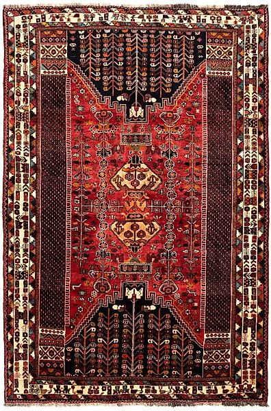 morgenland Wollteppich »Shiraz Medaillon 265 x 182 cm«, rechteckig günstig online kaufen