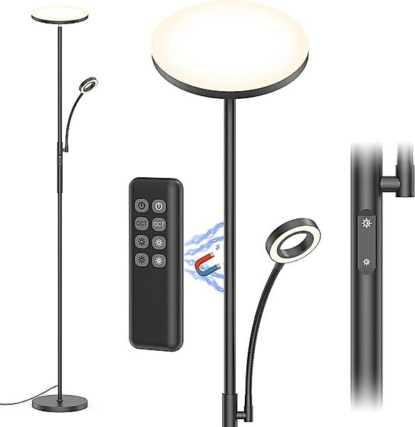 AMDELNE LED Stehlampe Moderne dimmbare Stehleuchte, günstig online kaufen
