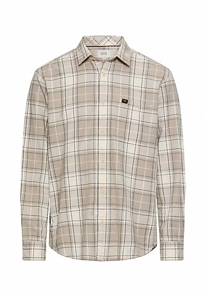 camel active Langarmhemd mit Karo-Muster günstig online kaufen