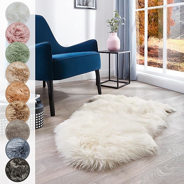 LUXOR living Fellteppich "Schaffell Namika" fellförmig 50 mm Höhe echtes La günstig online kaufen