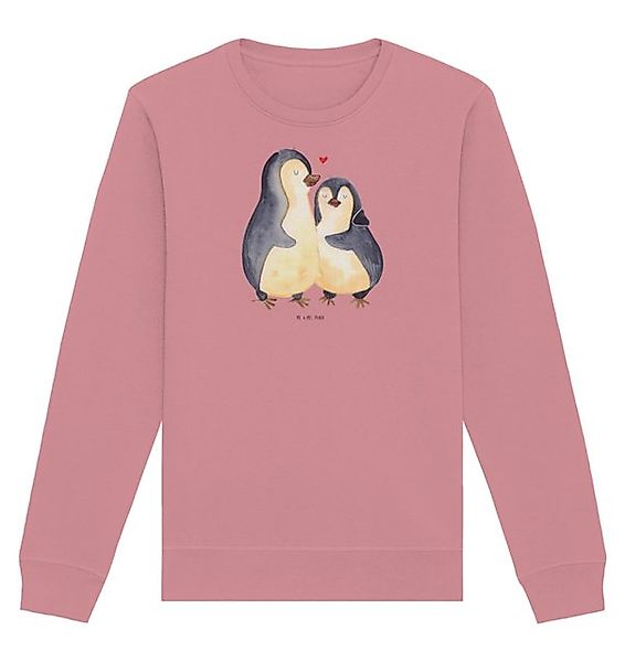 Mr. & Mrs. Panda Longpullover Pinguin umarmen Größe S - Canyon Pink - Gesch günstig online kaufen