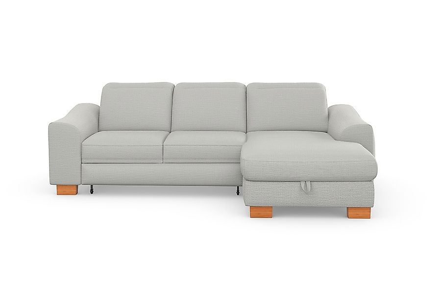 sit&more Ecksofa "Dundee L-Form" mit Federkern und Massivholzfüßen, wahlwei günstig online kaufen