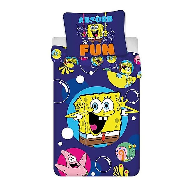 Spongebob Schwammkopf Babybettwäsche SpongeBob Babybettwäsche, 100x135 cm, günstig online kaufen