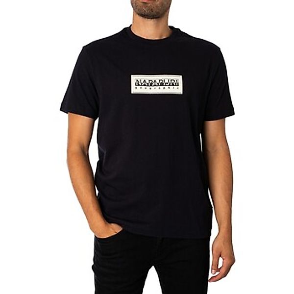Napapijri  T-Shirt Lässiges T-Shirt mit Box-Logo günstig online kaufen