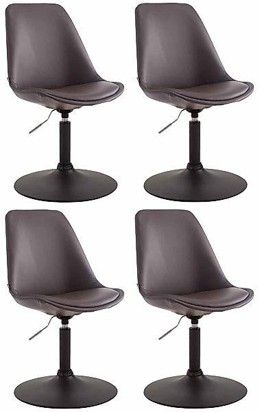CLP Esszimmerstuhl Meverick Kunstleder (4er Set), günstig online kaufen