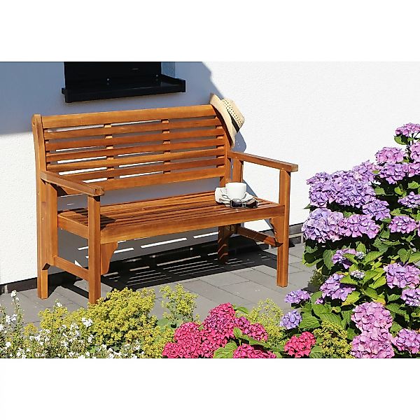 Siena Garden Klappbank Lovera 2-Sitzer  90 x 120 x 59,5 cm FSC® günstig online kaufen