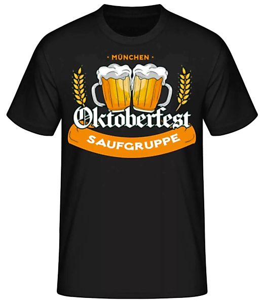 Oktoberfest Saufgruppe · Männer Basic T-Shirt günstig online kaufen
