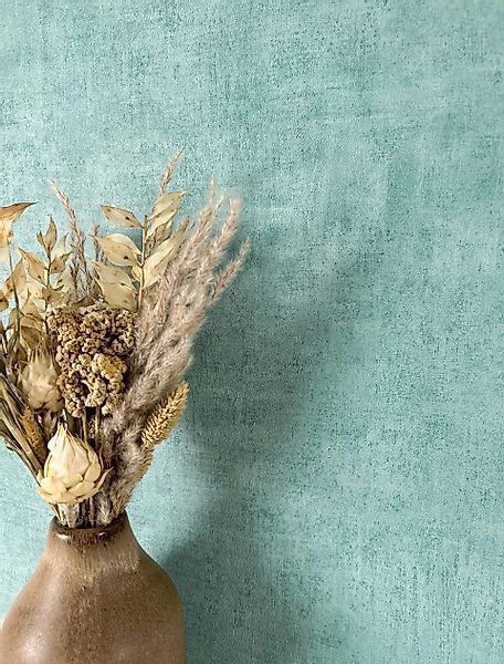 Newroom Vliestapete, Blau Tapete Modern Beton günstig online kaufen