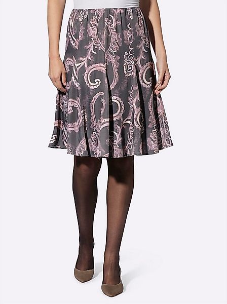 heine A-Linien-Rock Druck-Rock günstig online kaufen