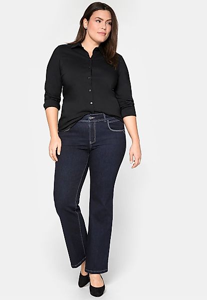 Sheego Klassische Bluse Stretchbluse günstig online kaufen