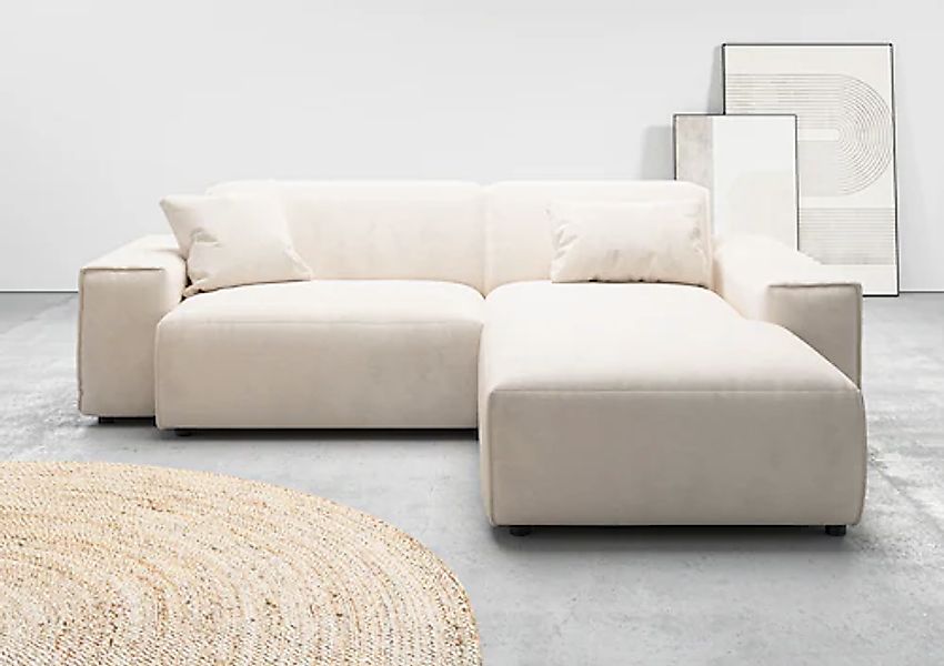 Home affaire Ecksofa »Glimminge L-Form auch in Breitcord, Feincord + Easy c günstig online kaufen