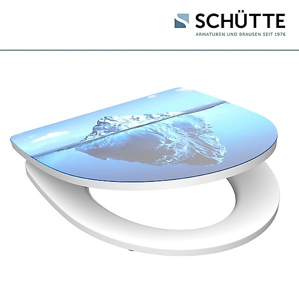 Schütte WC-Sitz Iceberg, Duroplast, mit Absenkautomatik günstig online kaufen