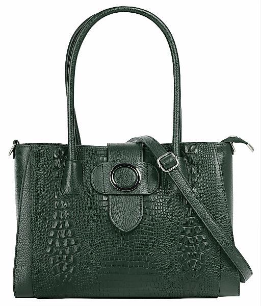 Cluty Shopper echt Leder, Made in Italy günstig online kaufen