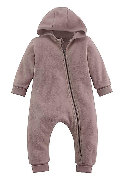 Hessnatur Fleeceoverall aus reiner Bio-Baumwolle (1-tlg) günstig online kaufen