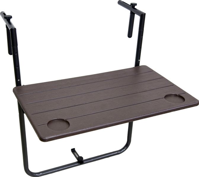 Garden Pleasure Balkontisch-Hängeklapptisch Tabora 60 cm x 61 cm x 83,5 cm günstig online kaufen