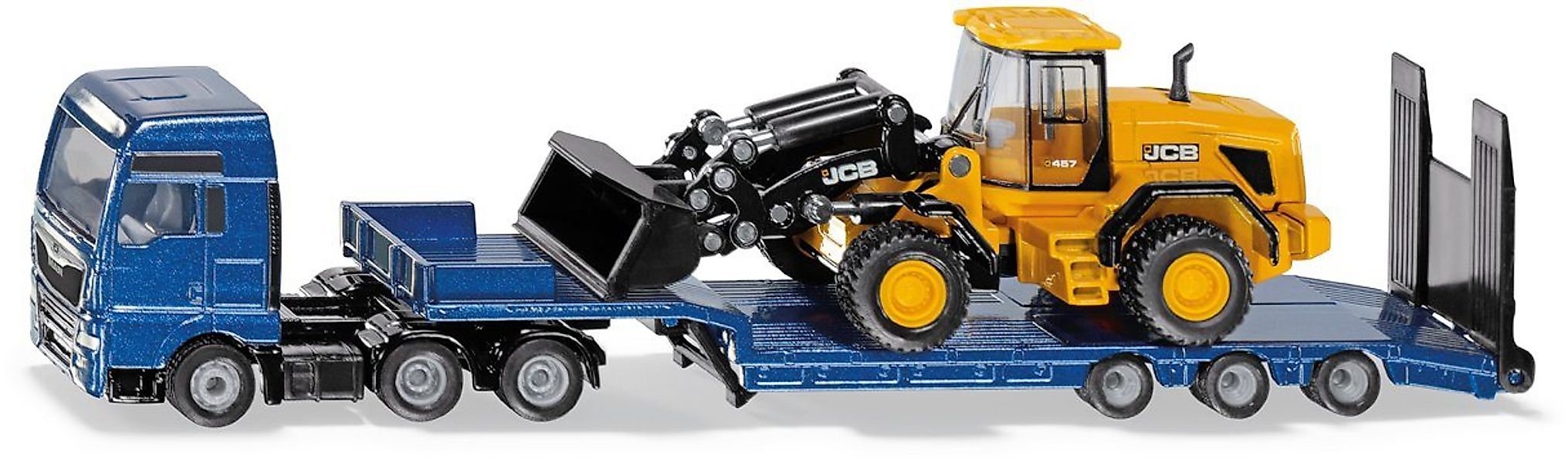 Siku Spielzeug-LKW SIKU Super, MAN mit Tieflader und JCB Radlader (1790) günstig online kaufen