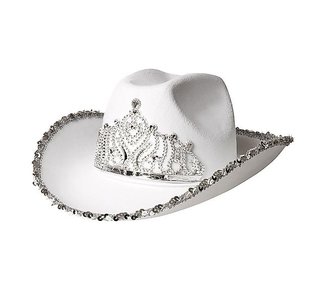 Boland Kostüm Cowboyhut Glimmer weiß günstig online kaufen