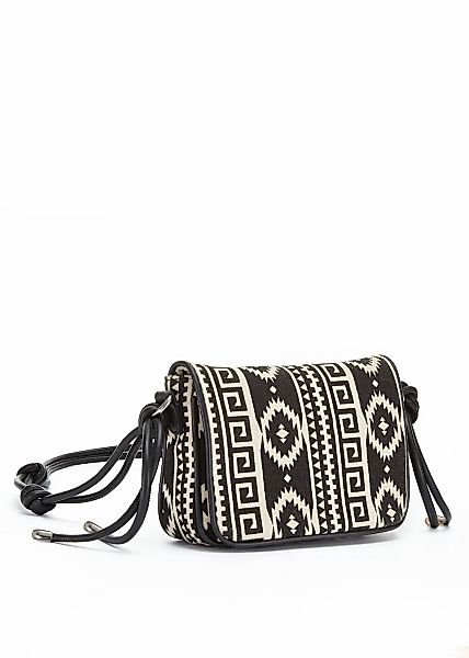 LASCANA Umhängetasche "Crossbody Bag", im Ethno Look, Minibag, Handtasche, günstig online kaufen