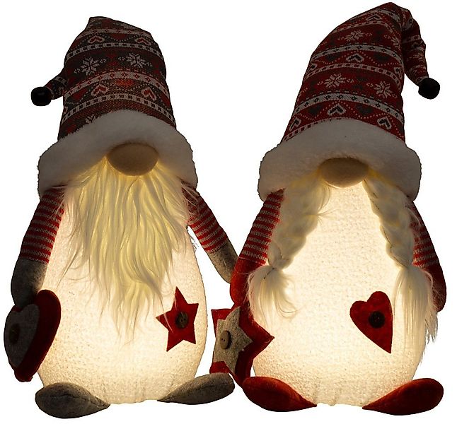 Christmas Paradise Weihnachtsfigur XL Wichtel 42cm (67cm) mit Beleuchtung ( günstig online kaufen