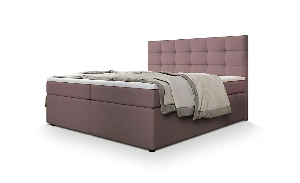 MASSENO Boxbett mit Bettkasten Palma ¦ rosa/pink ¦ Maße (cm): B: 180 H: 120 günstig online kaufen