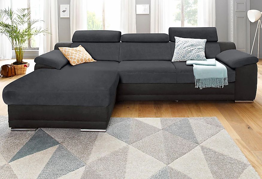 sit&more Ecksofa "Xenia L-Form" wahlweise mit Bettfunktion günstig online kaufen