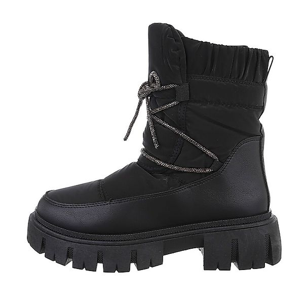 Ital-Design Damen Snowboots Freizeit Snowboots Blockabsatz günstig online kaufen