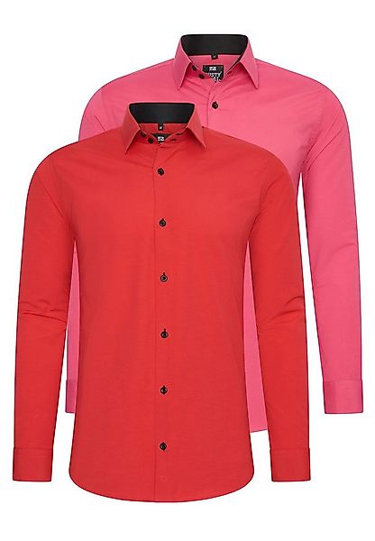 Rusty Neal Langarmhemd im Slim-Fit geschnitten günstig online kaufen