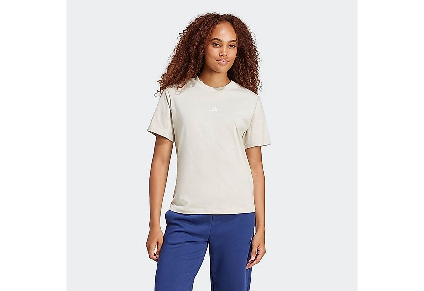 adidas Sportswear T-Shirt ESSENTIALS SMALL LOGO COTTON Basic Design, Rundha günstig online kaufen