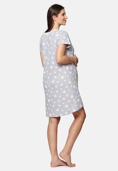 Be Mammy Umstandsnachthemd Damen Umstands Nachthemd günstig online kaufen