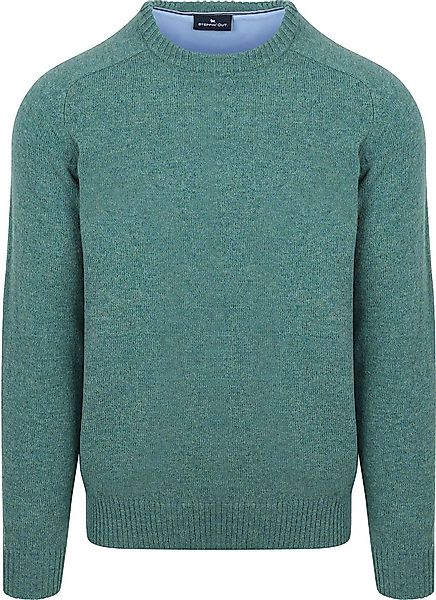 Steppin' Out Pullover Lammwolle Aqua Grün - Größe L günstig online kaufen