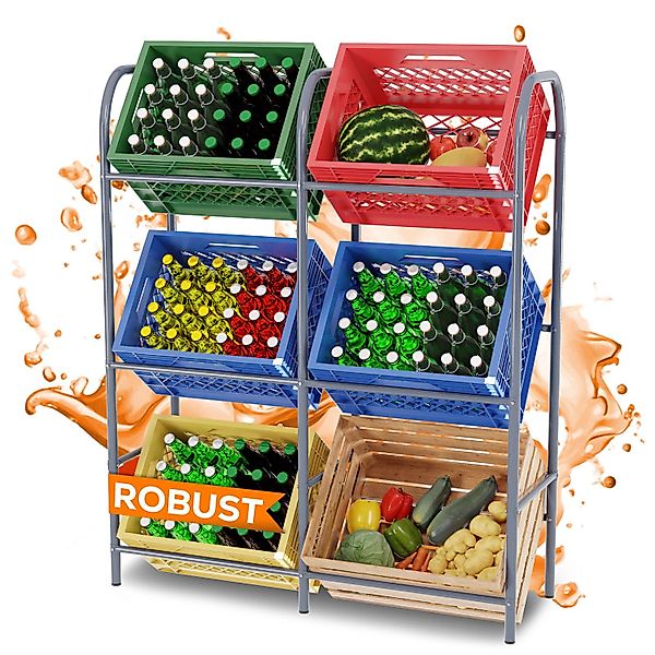 TroniTechnik Regal für 6 Kisten Flaschenkistenregal günstig online kaufen