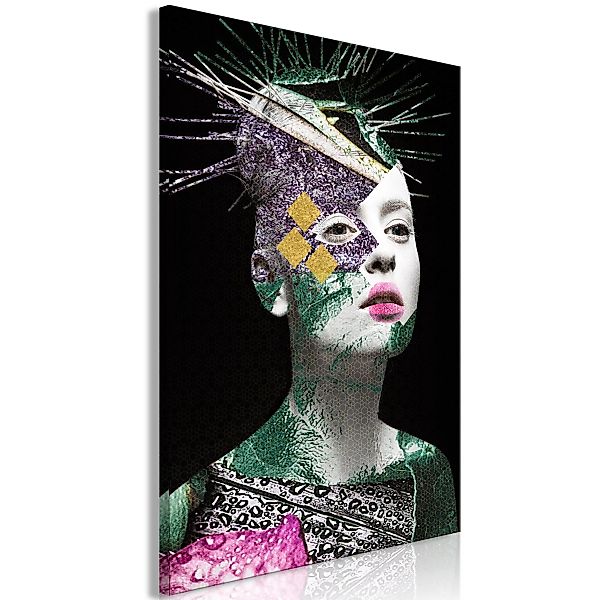 Wandbild - Colourful Portrait (1 Part) Vertical günstig online kaufen