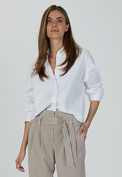 MARC AUREL Hemdbluse mit Lurexstreifen in günstig online kaufen