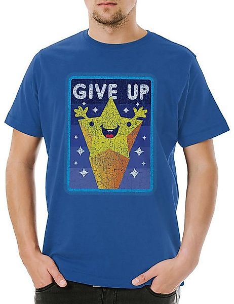 Urban Backwoods Print-Shirt Urban Backwoods Give Up Star Herren T-Shirt Roy günstig online kaufen
