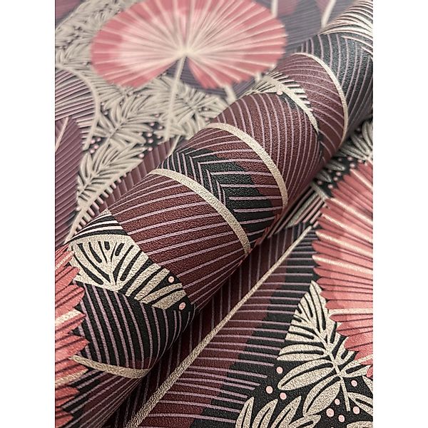 Newroom Vliestapete Aletta Rosa Dschungel Modern günstig online kaufen