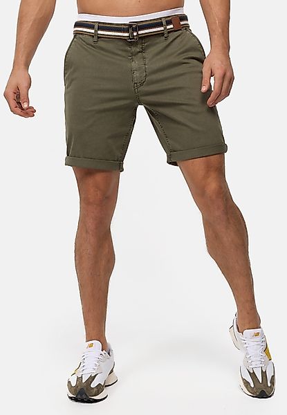 Indicode Chinoshorts INCunning aus elastischer Baumwoll-Qualität, günstig online kaufen