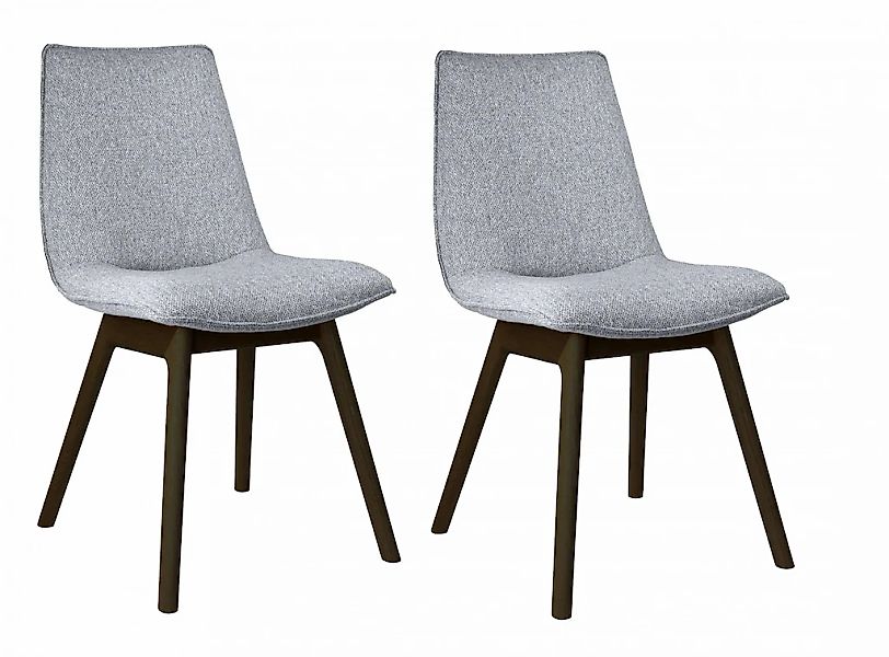 andas Esszimmerstuhl "Ramon", (Set), 2 St., Webstoff-Microfaser, mit Massiv günstig online kaufen