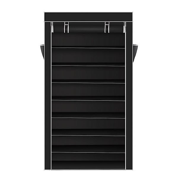 VINGLI Stoffschrank Breiter Schuhschrank 88*28*160cm 10 ablage, 9 Etagen günstig online kaufen