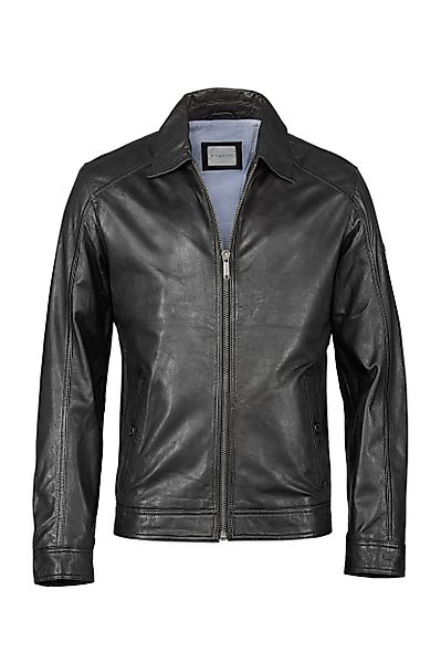 bugatti Lederjacke BUROMEO (1-St) mit Druckknöpfen günstig online kaufen