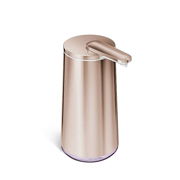 simplehuman Seifenspender Wiederaufladbarer Schaum-Sensorspender Roségold günstig online kaufen