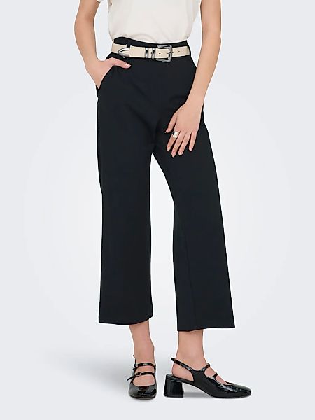 ONLY Culotte "ONLPOPTRASH LIFE MW STRAIGHT CULOTTE PNT" elastisches Bündche günstig online kaufen