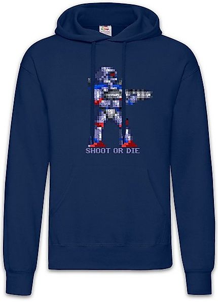 Urban Backwoods Hoodie Shoot Or Die Herren Hoodie Turrican Game Sprite Amig günstig online kaufen