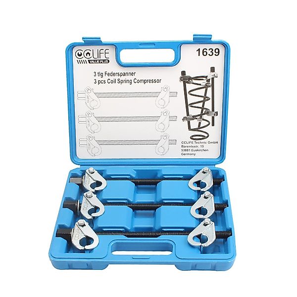 CCLIFE Werkzeugset 3tlg Universal Federspanner, Auto günstig online kaufen
