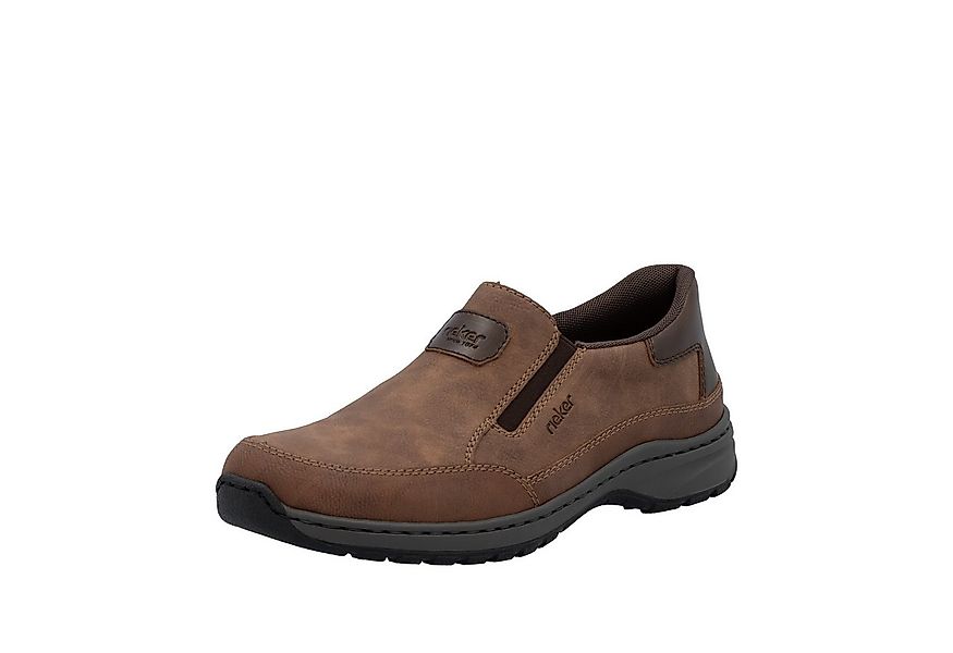 Rieker Slipper Schlupfschuh, Halbschuh, Slip-on Sneaker mit Stretcheinsätze günstig online kaufen
