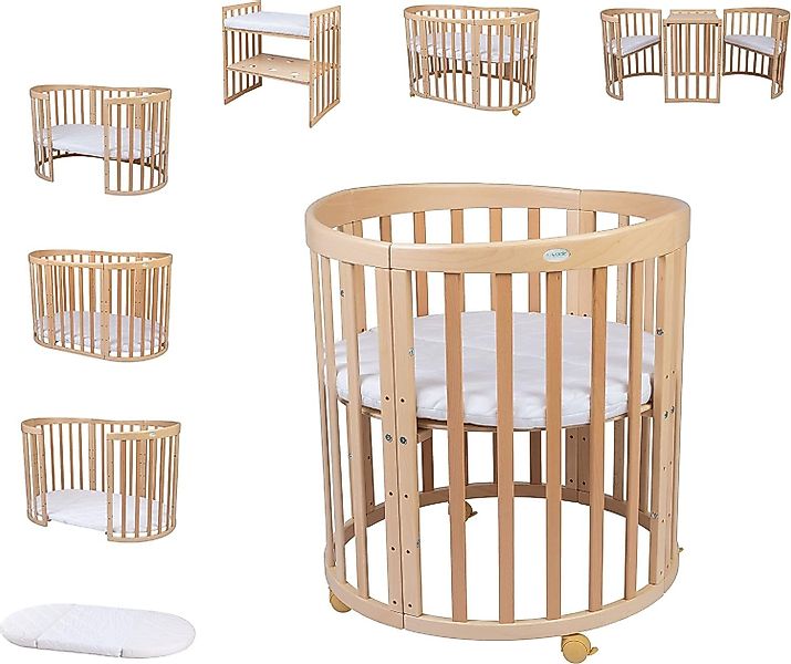 Waldin Babybett Mobiles Babybett OWAL aus günstig online kaufen
