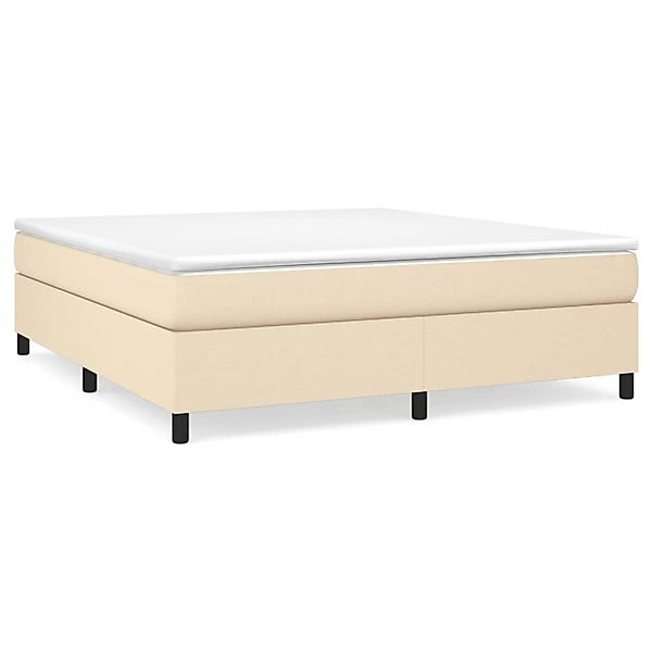 vidaXL Boxspringbett mit Matratze Hellgrau 180x200 cm Stoff1398102 günstig online kaufen