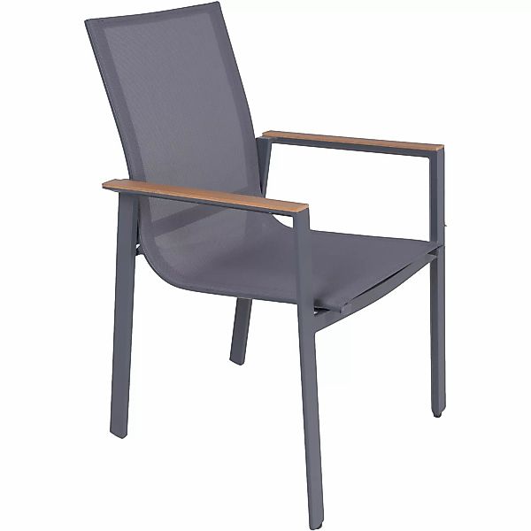 Garden Pleasure Stapelstuhl "SILEA, 2er Set", (Set), 2 St., stapelbar günstig online kaufen