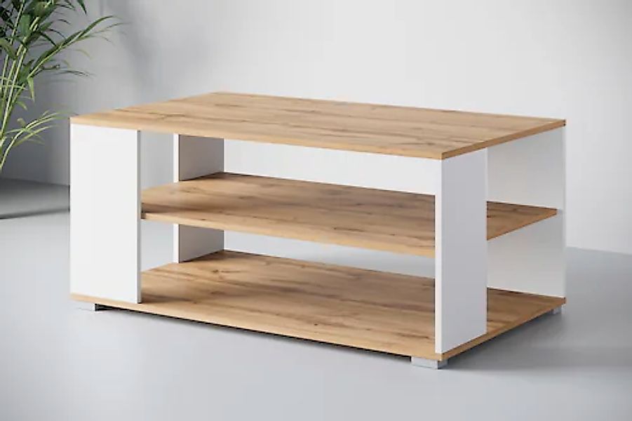 INOSIGN Couchtisch »Kenia«, (1 St.), Rechteckiger Kaffetisch, 100x66 cm, mi günstig online kaufen